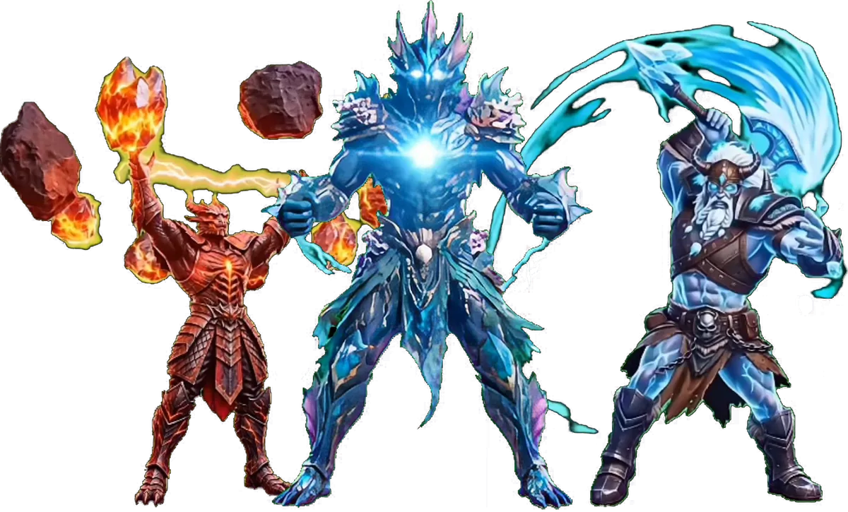 Breakstorm kahramanları Bukrek, Tardu ve Yalaz